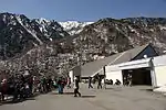 駅舎屋上