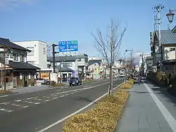 追手町西部の様子
