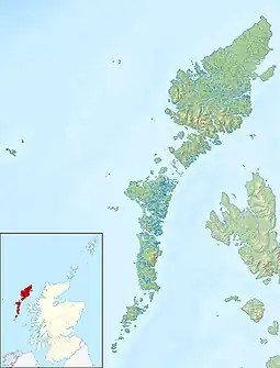 St Kildaの位置(アウター・ヘブリディーズ内)