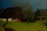 月明かりの夜