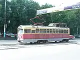 MTV-82を改造した架線作業車(ヴォロネジ)(2006年撮影)