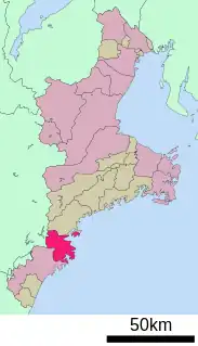 尾鷲市位置図