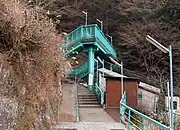 大山寺駅入口
