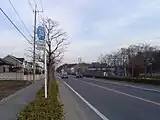 小山市西城南付近