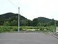 2015年8月現在。駅舎が撤去。