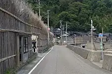 大沢（外浦村）の間垣