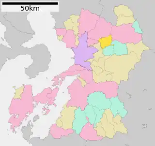大津町位置図
