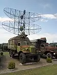 P-15防空レーダーを搭載したZiL-157。