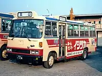 過去の小型車日野・レインボーAC (P-AC140AA)藤岡営業所所属