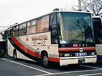 運行開始当初のやまと号横浜線(奈良交通)