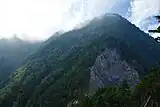 鋸歯Ｐ１直下からの小無間山
