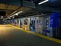 ニューアーク（英語版）行きのPA-5電車（2009年2月27日）