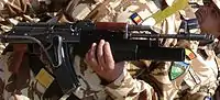 AG-40 グレネードランチャーを装着したPA md. 86