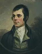 ロバート・バーンズの肖像画　(1787) スコットランド国立肖像画美術館