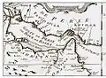 ペルシャ湾 1740 年の地図