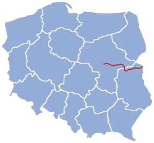2号線 (ポーランド)の路線図