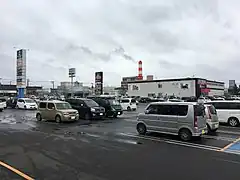 コムス東側（2018年5月）