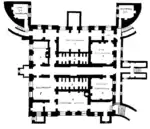 ブッシーハウスの平面図 (1901/1902)