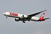 ボーイング777-300ER（TAM航空時代）