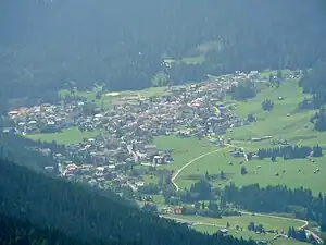 サント・ステーファノ・ディ・カドーレの風景