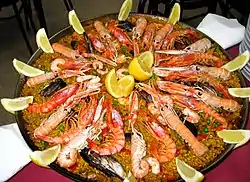 スペイン料理 シーフード・パエリア
