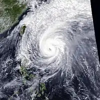 台風第28号