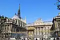 パレ・ド・ジュスティスの正面"cour du Mai"