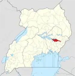 Location of パリサ県