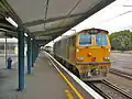 パーマストンノース駅のEFクラス機関車、2007年