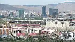 Skyline of スフバートル区