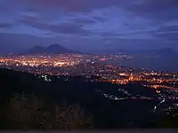 ナポリの夜景(イタリア)