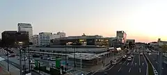 終点つくば駅の地上風景