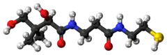 Pantetheine molecule{{{画像alt1}}}