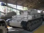 ドイツ製のIV号戦車。シリア軍からの鹵獲品。