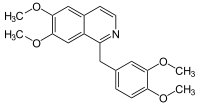 パパベリンの構造式