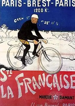 パリ・ブレスト・パリのポスター広告(1901年)