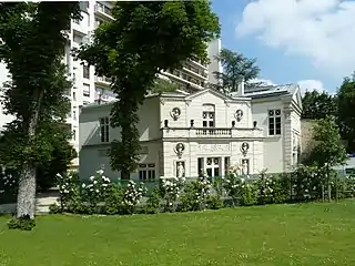 マルモッタン美術館中庭