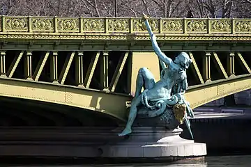 ミラボー橋の装飾 (Pont Mirabeau, détail)