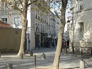 ヴァンドルザンヌ通りの北側からの風景 (Vue de la rue Vandrezanne dans sa partie nord.)