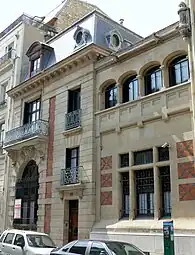 同フォルチュニ通りのサラ・ベルナールの居宅跡 (Hôtel particulier au no 35)