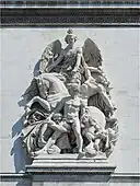 『1814年の抵抗』(作)Antoine Étex