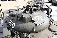 砲塔上面 前方より
