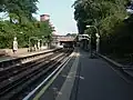 プラットホーム西側