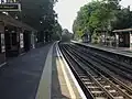 プラットホーム東側