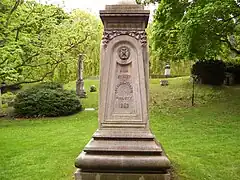 2008年、マウント・オーバーン墓地のパークストリート教会区。