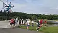 パークランのスタート(神奈川県辻堂海浜公園で)
