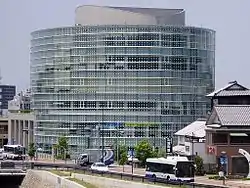 瀬戸北線 瀬戸駅前から瀬戸記念橋へ向かう付近