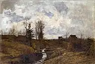 雨の中のワイマール (1883)
