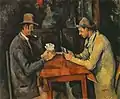 『カード遊びをする人々』 (1892-95) ポール・セザンヌ