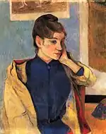 ポール・ゴーギャン『Portrait de Madeleine Bernard』(1888年)